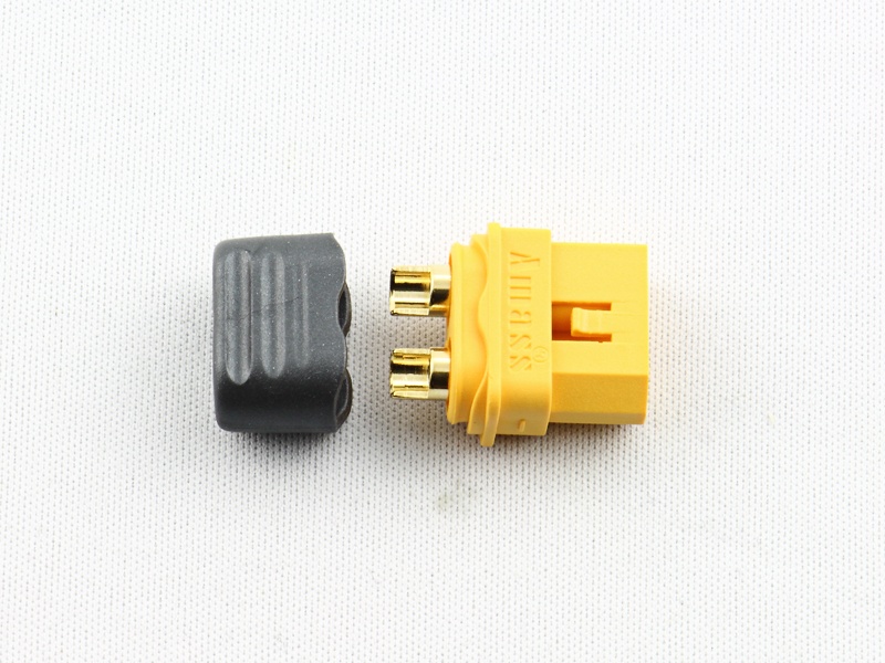 XT-60L Buchse 3,5mm (gold) / Akkuseite