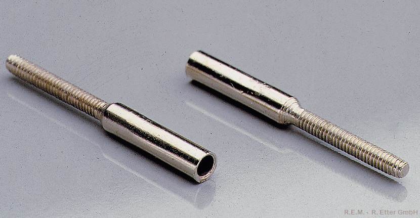 Löthülsen M 2 Bohrung 2,1mm 10 Stück