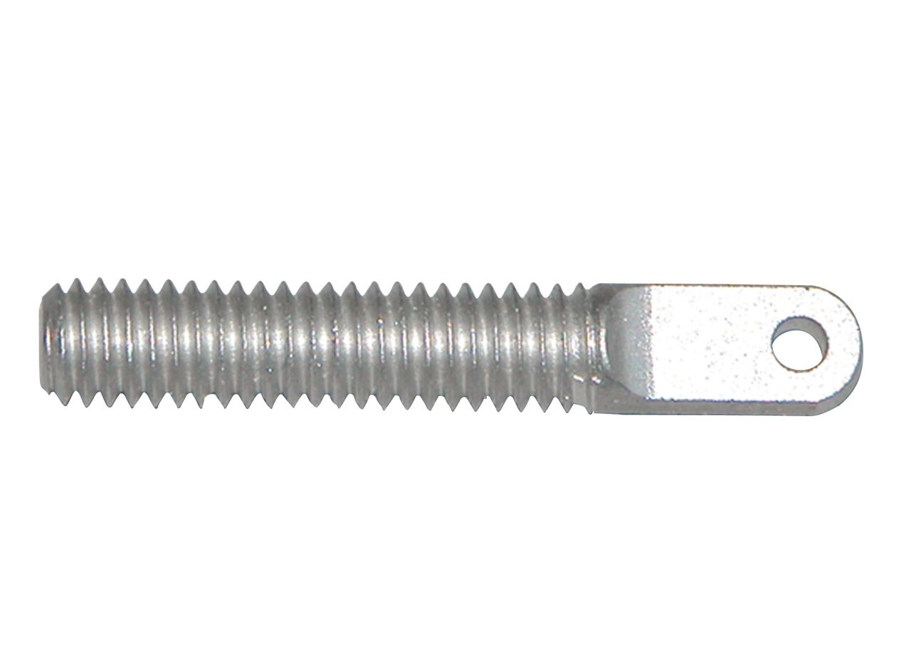 Augenschraube M4 Alu 6 Stück