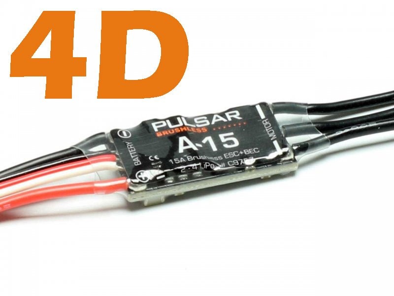 Brushless Regler PULSAR A-15 4D