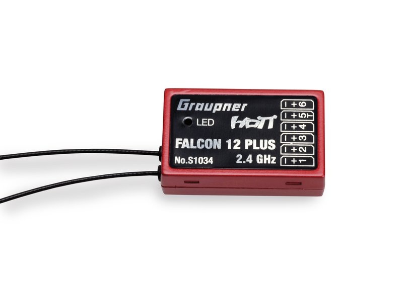 Gyro Empfänger HoTT Falcon 12 plus