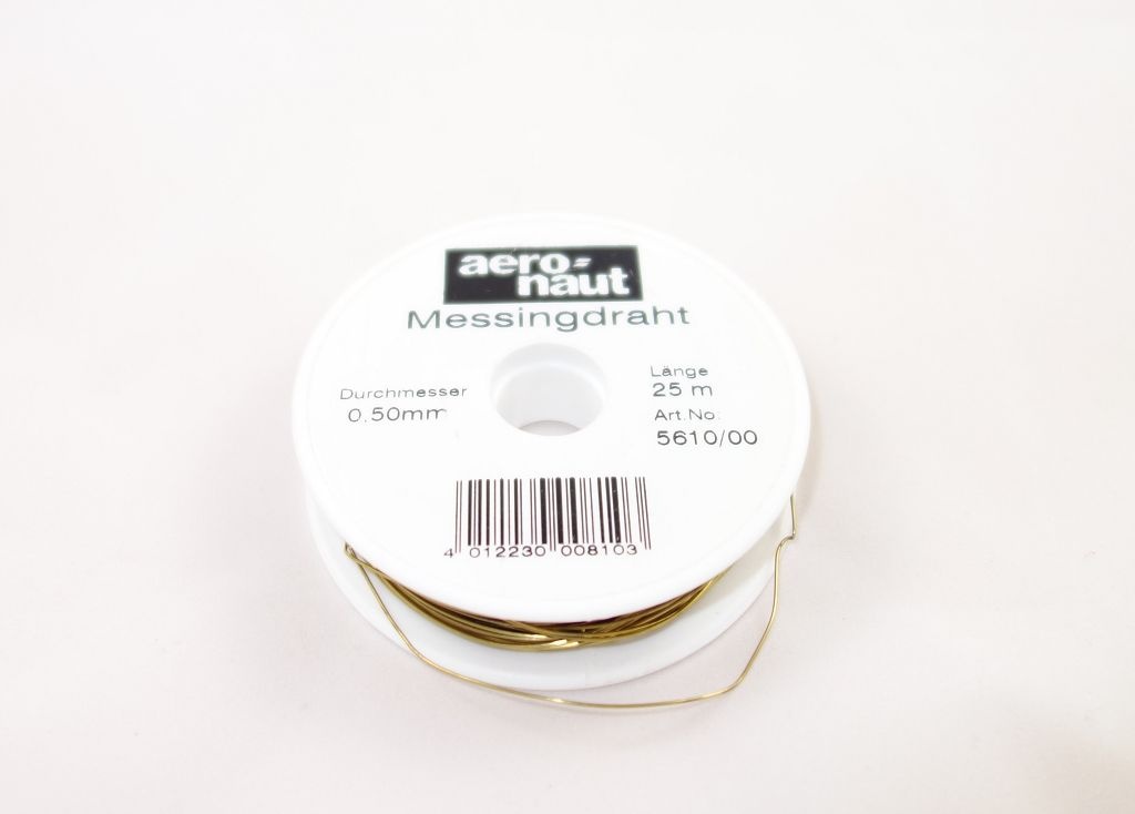 Messing-Draht 0,5mm / 25m