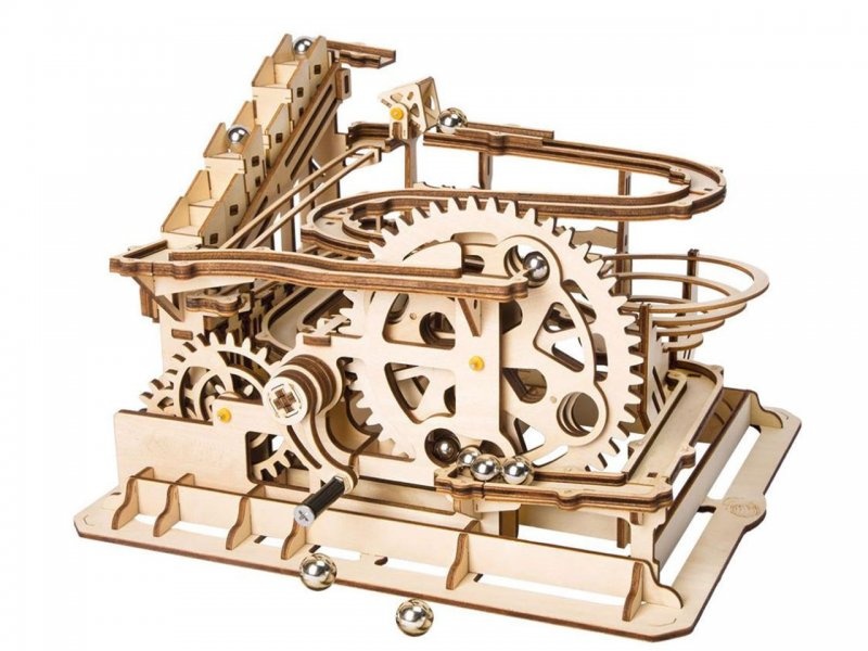 Murmelbahn Lasercut Holzbausatz