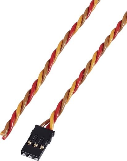 100 cm Servokabel , gedrillt mit Graupner Stecker (0,25mm²)