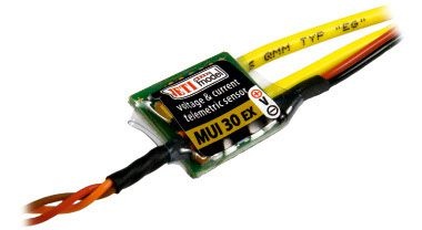 MUI 30 Spannungs/Stromsensor 30 A für JETI Duplex