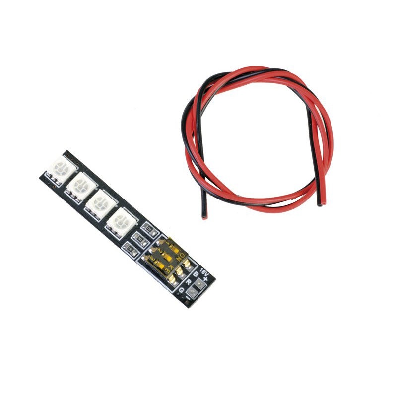 RGB LED 12-16V mit DIP-Schalter