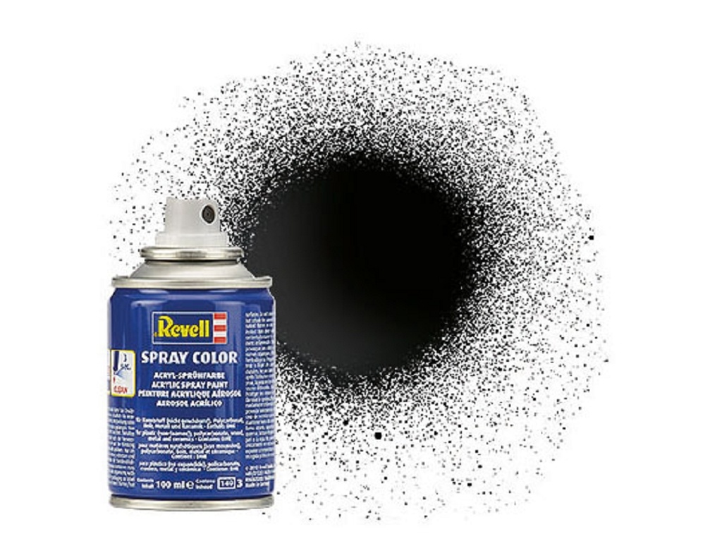 Spray schwarz, glänzend