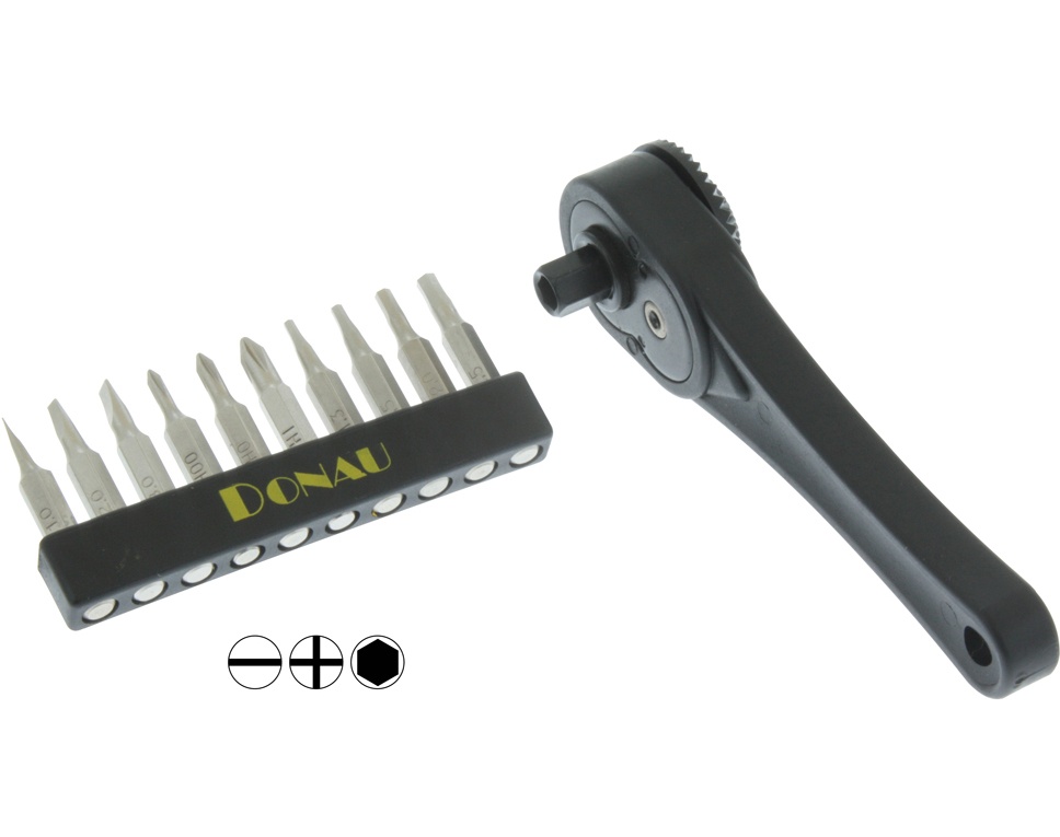 MINI-RATSCHE mit 10 Bits