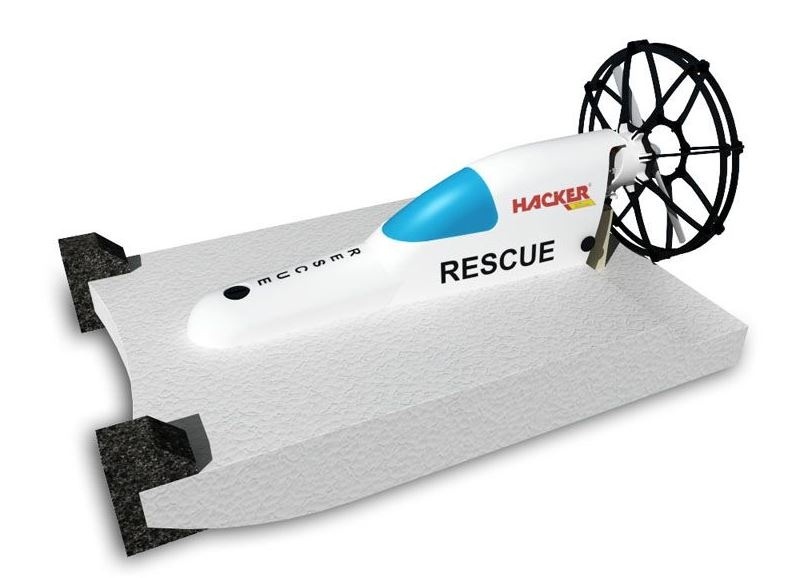 Hacker RESCUE Boot incl. BL Motor