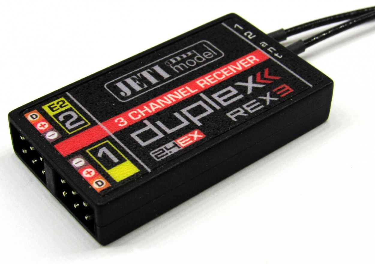 JETI Duplex 2.4EX Rex 3 3-Kanal Empfänger