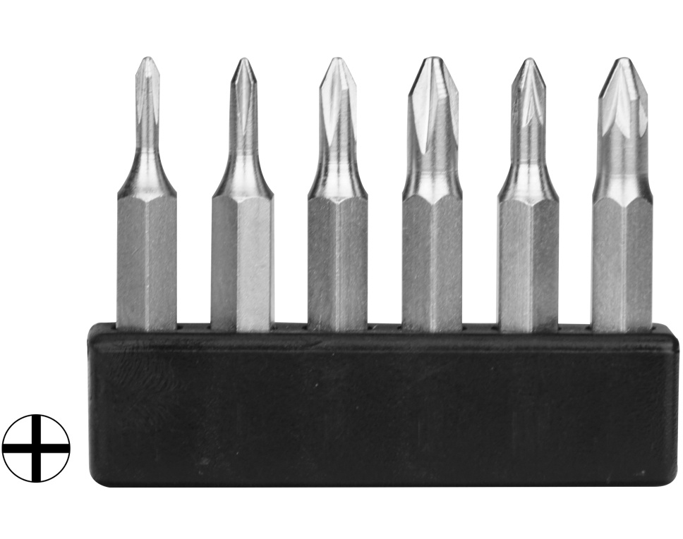 MINI-BIT-SORTIMENT Kreuz 6-teilig