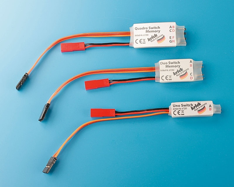 Quadro Switch Memory  4 Kanal Schaltmodul
