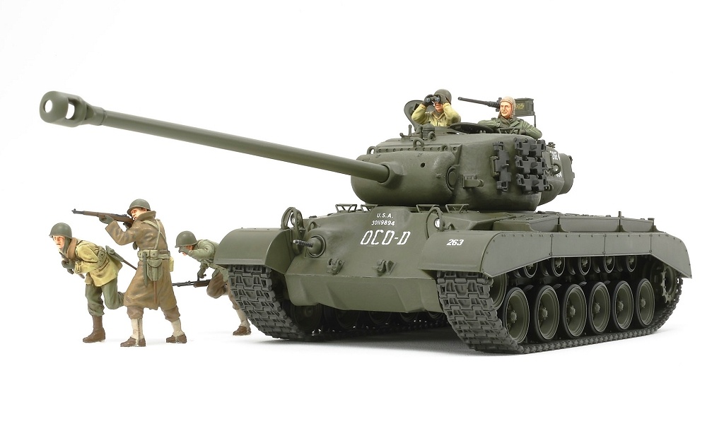 1:35 WWII US Panzer T26E4 Sup