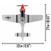 Mustang P-51D Top Gun 265 Teile
