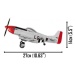 Mustang P-51D Top Gun 265 Teile
