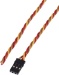 100 cm Servokabel , gedrillt mit Graupner Stecker (0,25mm²)